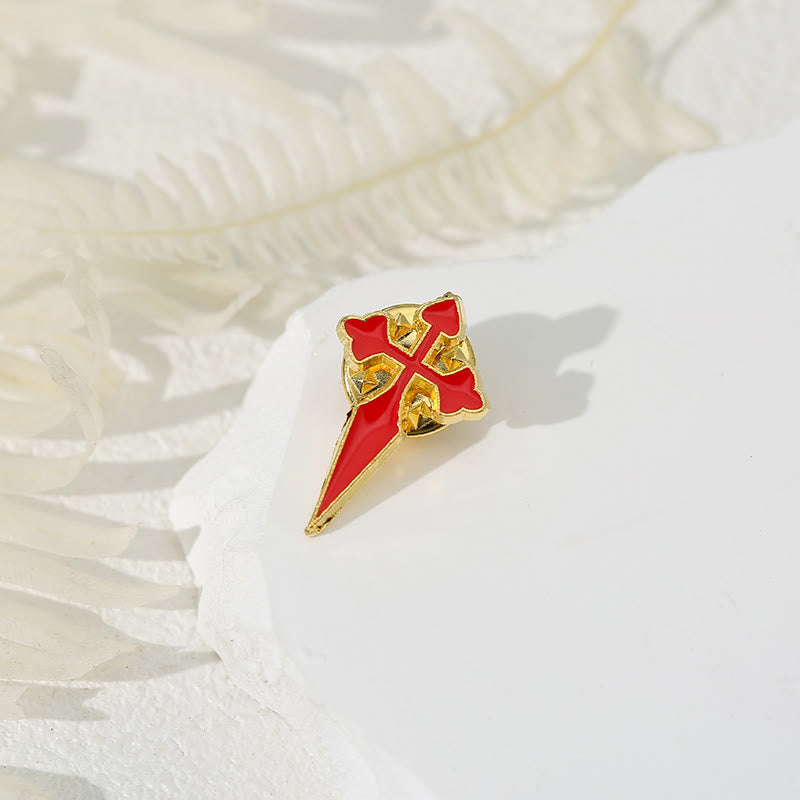 Christian Symbol Brooch Set - 4 Pieces - The Heavenly