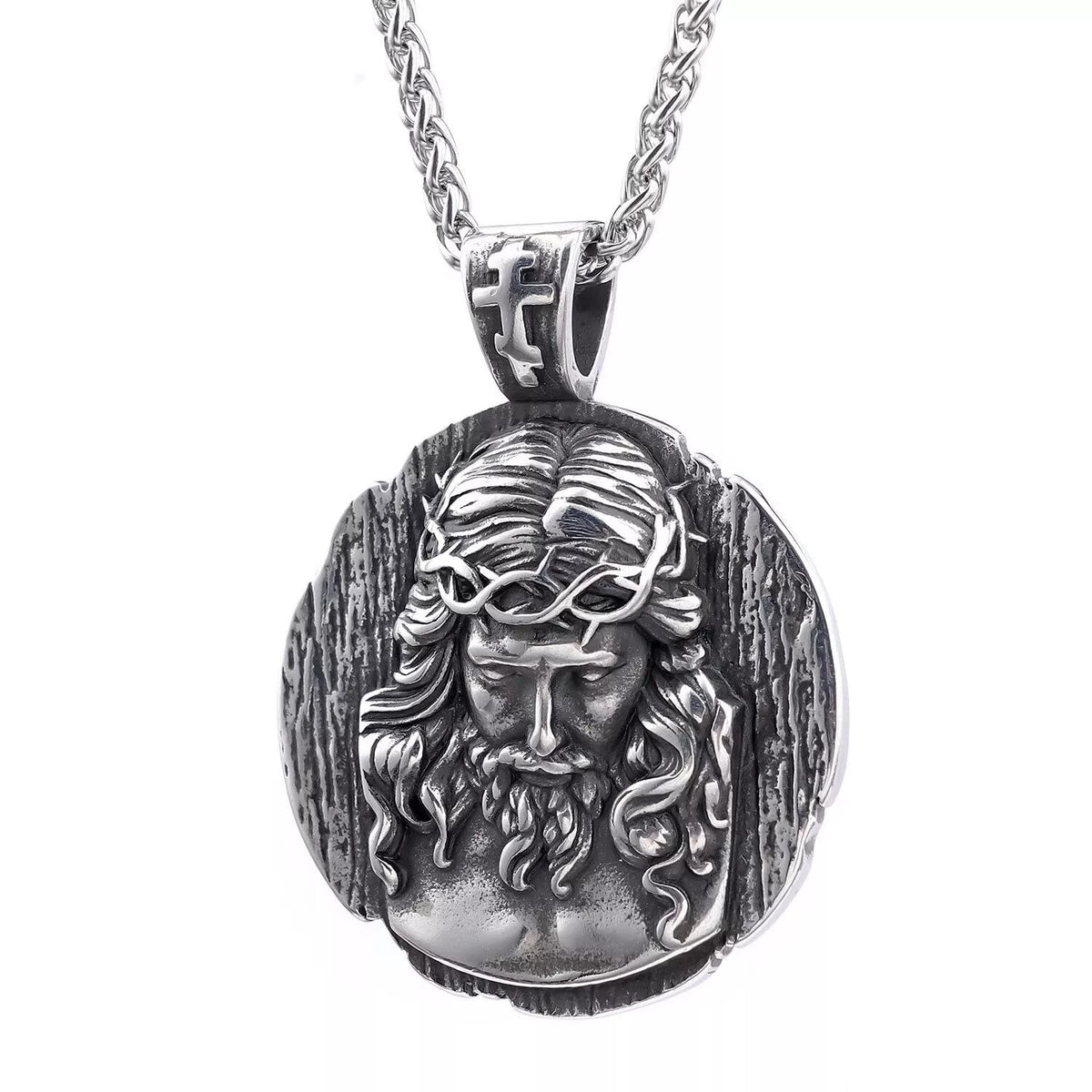 Jesus Crown of Thorns Pendant Necklace-A Profound Symbol of Faith and Devotion - The Heavenly