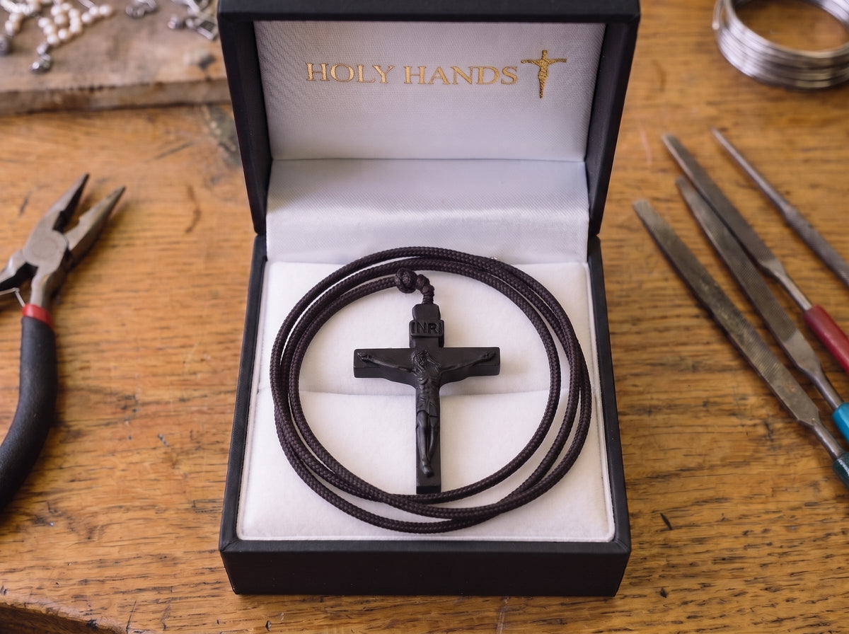 Wooden Crucifix - The Heavenly