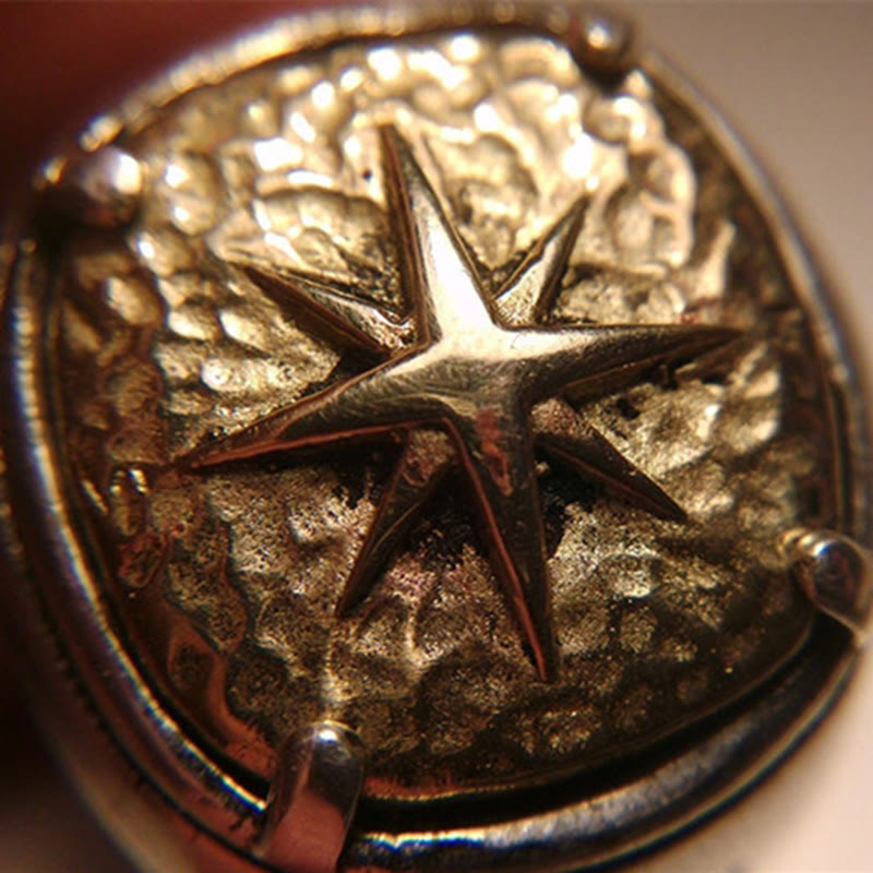 Star of Bethlehem Cross Sacred Blessing Ring - The Heavenly
