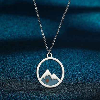 Mountain Mustard Seed Faith Pendant Necklace - The Heavenly
