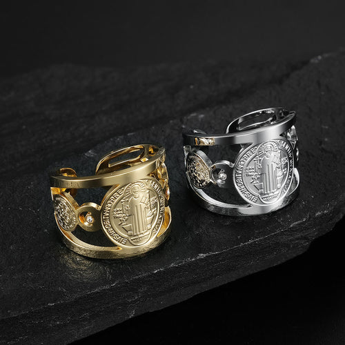 St. Benedict Ring-Divine Protection and Eternal Blessings - The Heavenly
