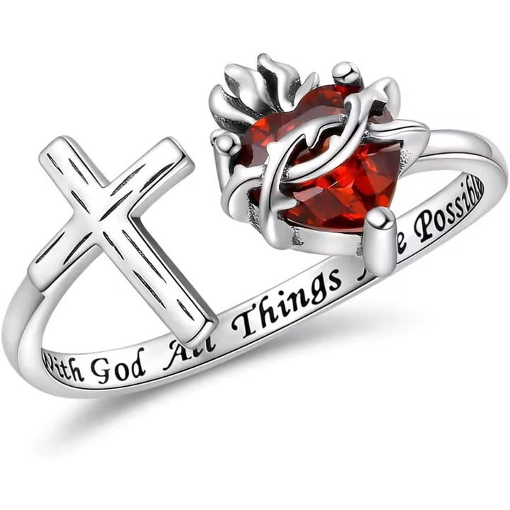 Sacred Heart of Jesus Ring - The Heavenly