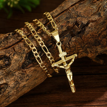 4-Styled Sacred Crucifix Necklace - The Heavenly