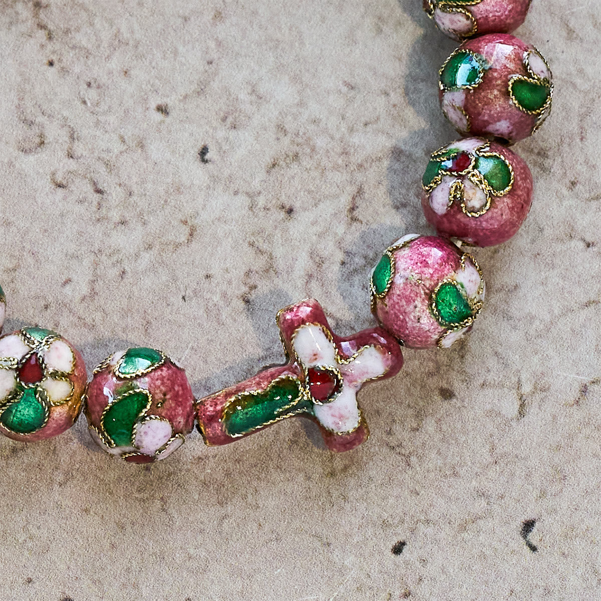 Cloisonné Enamel Filigree Faith Pieces: Rich Comfort with Sacred Symbolism - The Heavenly