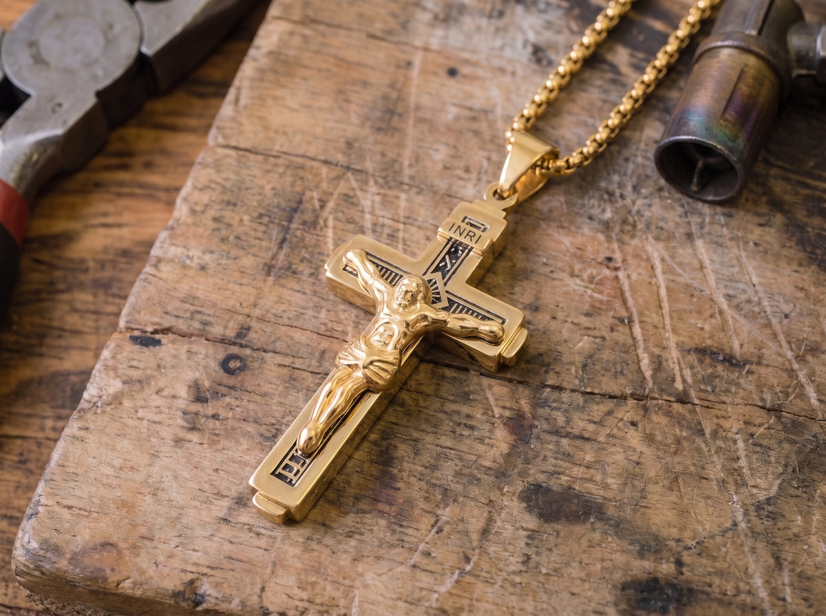 Titanium Crucifix - The Heavenly