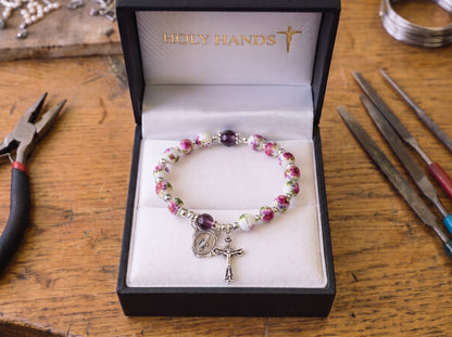Floral Faith Bracelet - The Heavenly