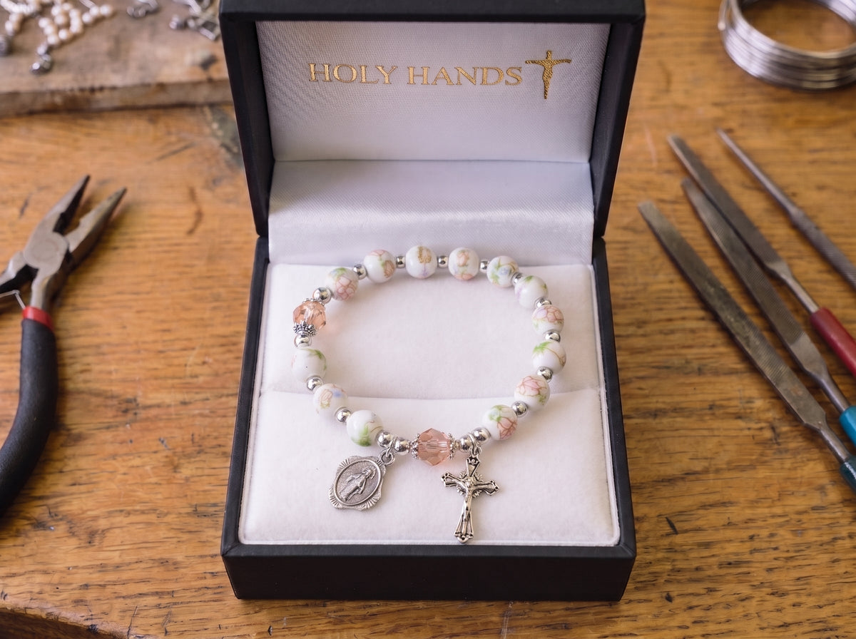 Floral Faith Bracelet - The Heavenly