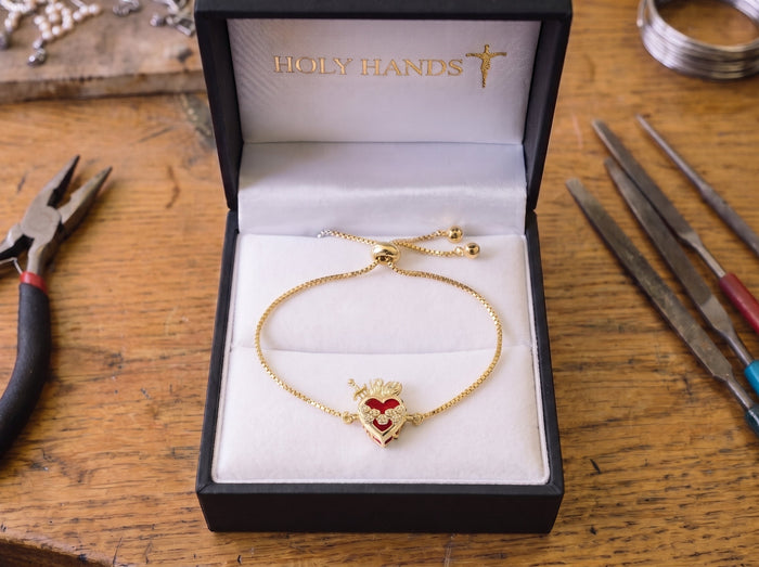 The Sacred Heart Bracelet — Father Gabriel's Final Collection