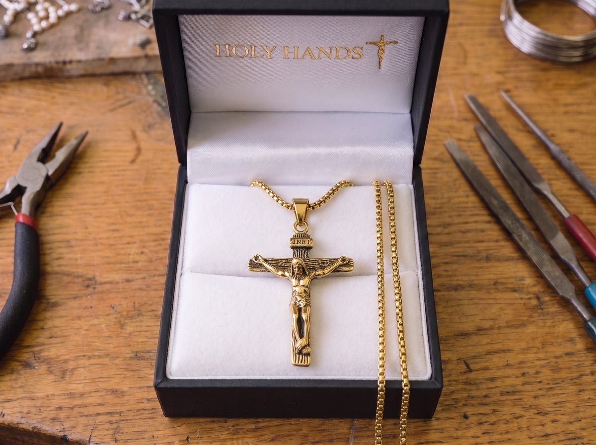 Crucifix Pendant - The Heavenly