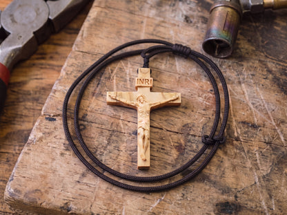 Wooden Crucifix - The Heavenly