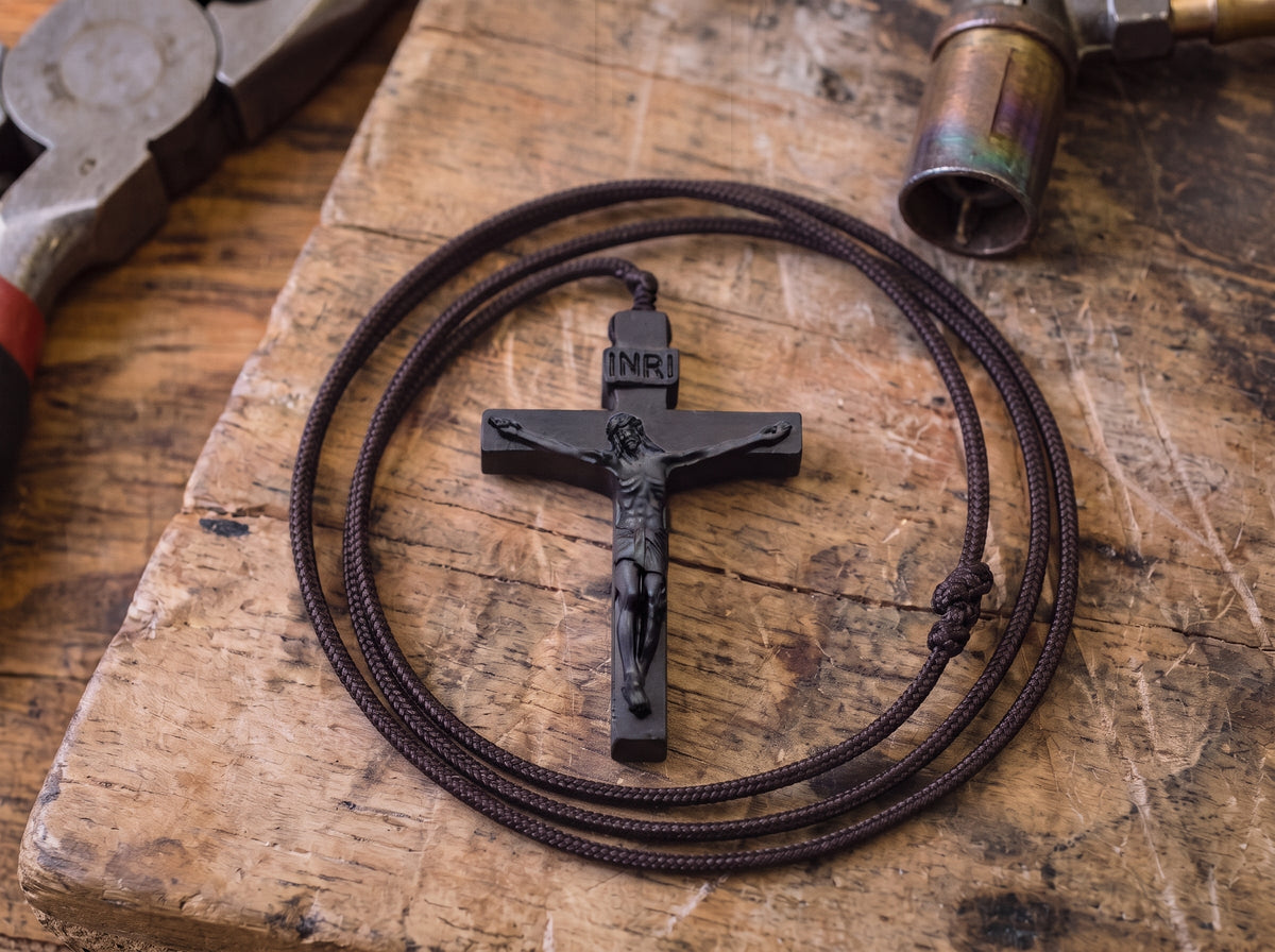 Wooden Crucifix - The Heavenly