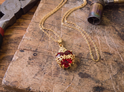 Sacred Heart of Jesus Necklace - The Heavenly