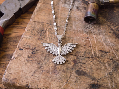 Holy Spirit Dove Necklace - The Heavenly