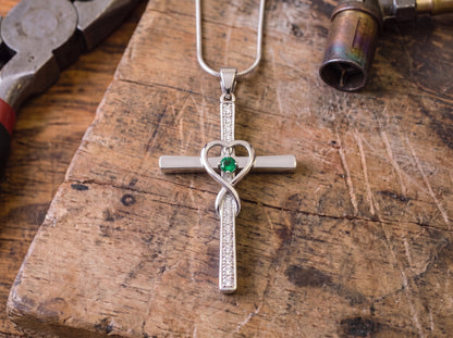 Birthstone Cross - The Heavenly