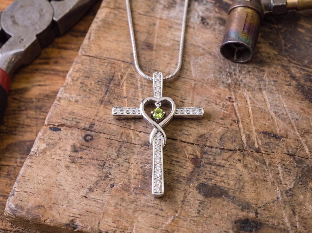 Birthstone Cross - The Heavenly