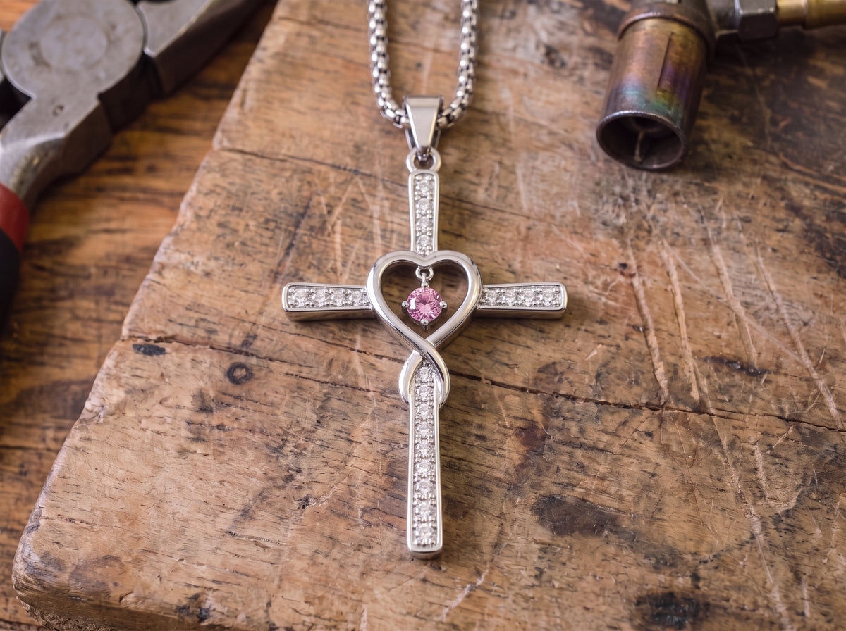 Birthstone Cross - The Heavenly