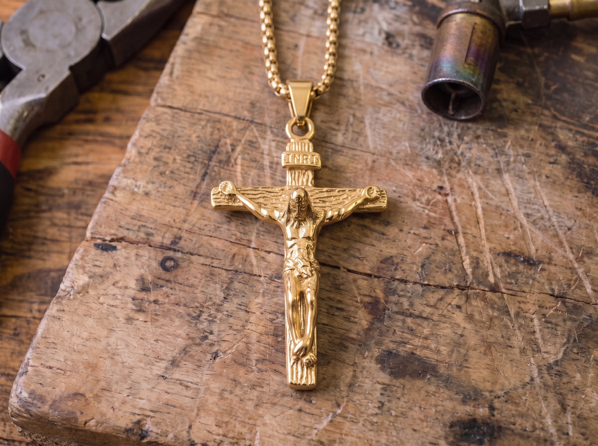 Crucifix Pendant - The Heavenly