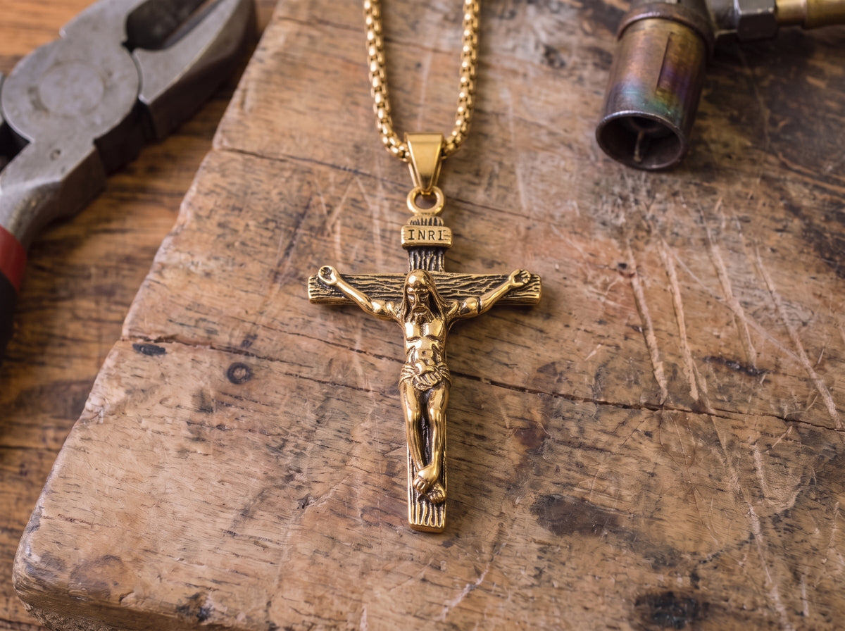 Crucifix Pendant - The Heavenly