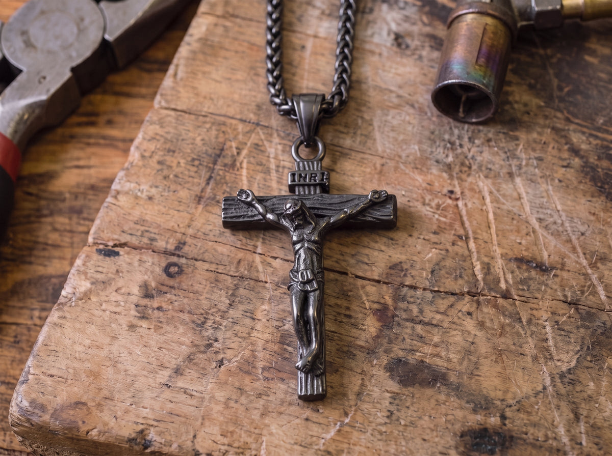 Crucifix Pendant - The Heavenly