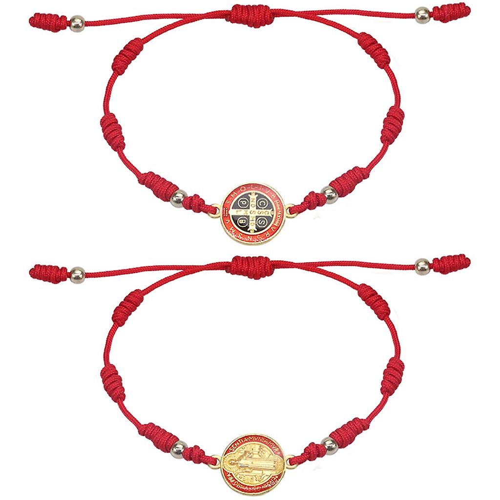 Saint Benedict Adjustable Bracelet - The Heavenly